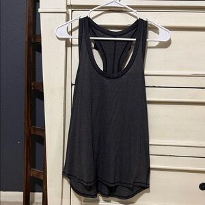 lululemon athletica Black split back Racerback Tank